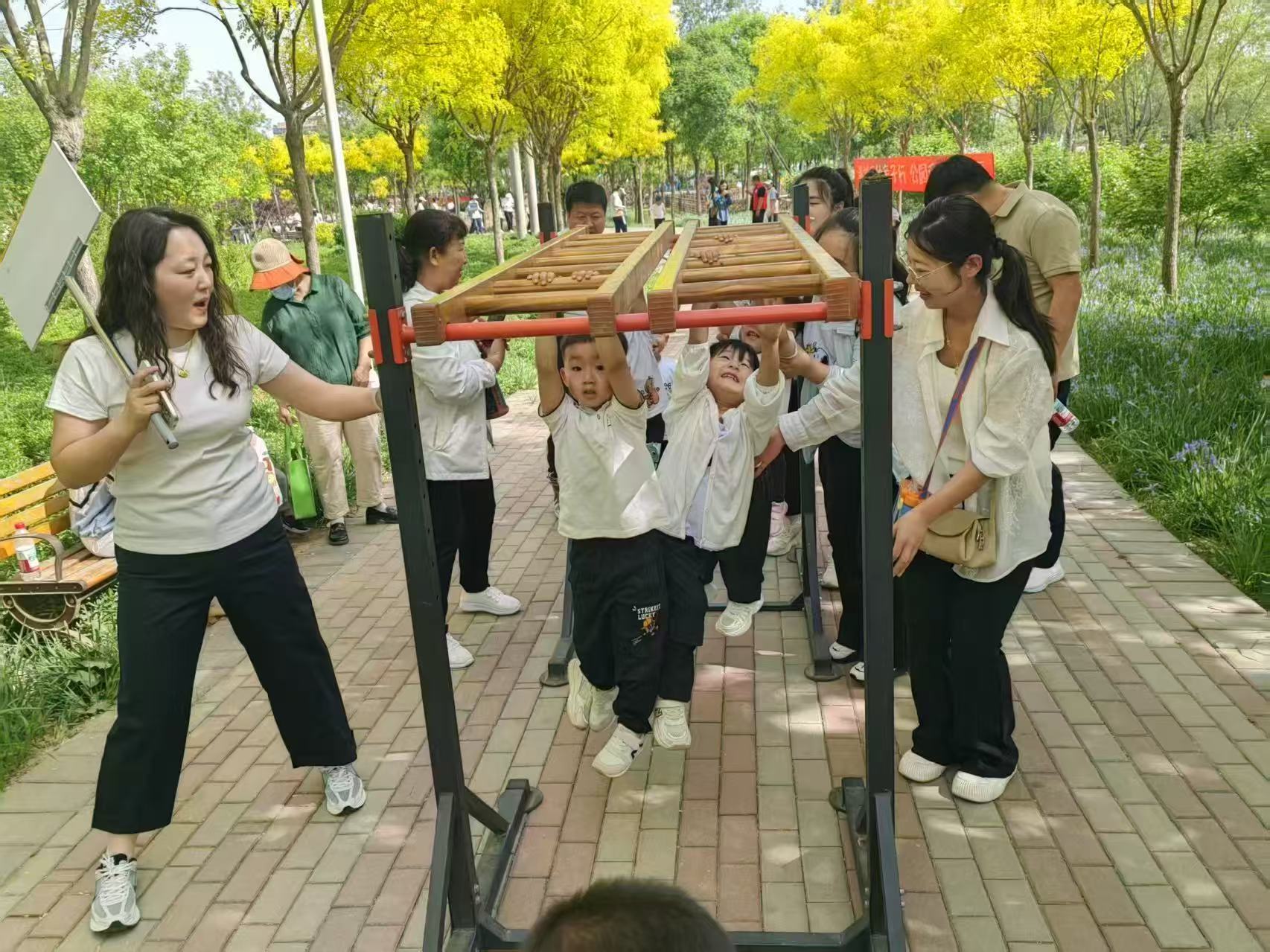 保定市滿城區：親子共逐綠徑 成長浸潤自然_fororder_戶外體育競技活動現場 攝影 梁月