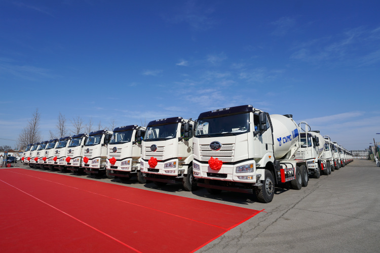 唐山攪拌車首次出口中亞國家  助力“一帶一路”戰略_fororder_275d7132ee0c584ae0b2d82ccb2b323