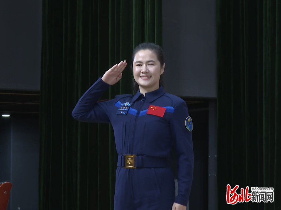航天員王浩澤回河北灤平分享航天夢，鼓勵青少年做最亮的那顆星
