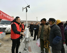 河北遷安：氣象防災減災知識“趕大集”