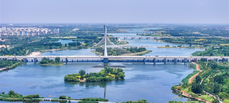滹沱河畔夏意濃