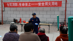 河北獻縣：消防宣傳進農村 貼近村民“嘮”安全