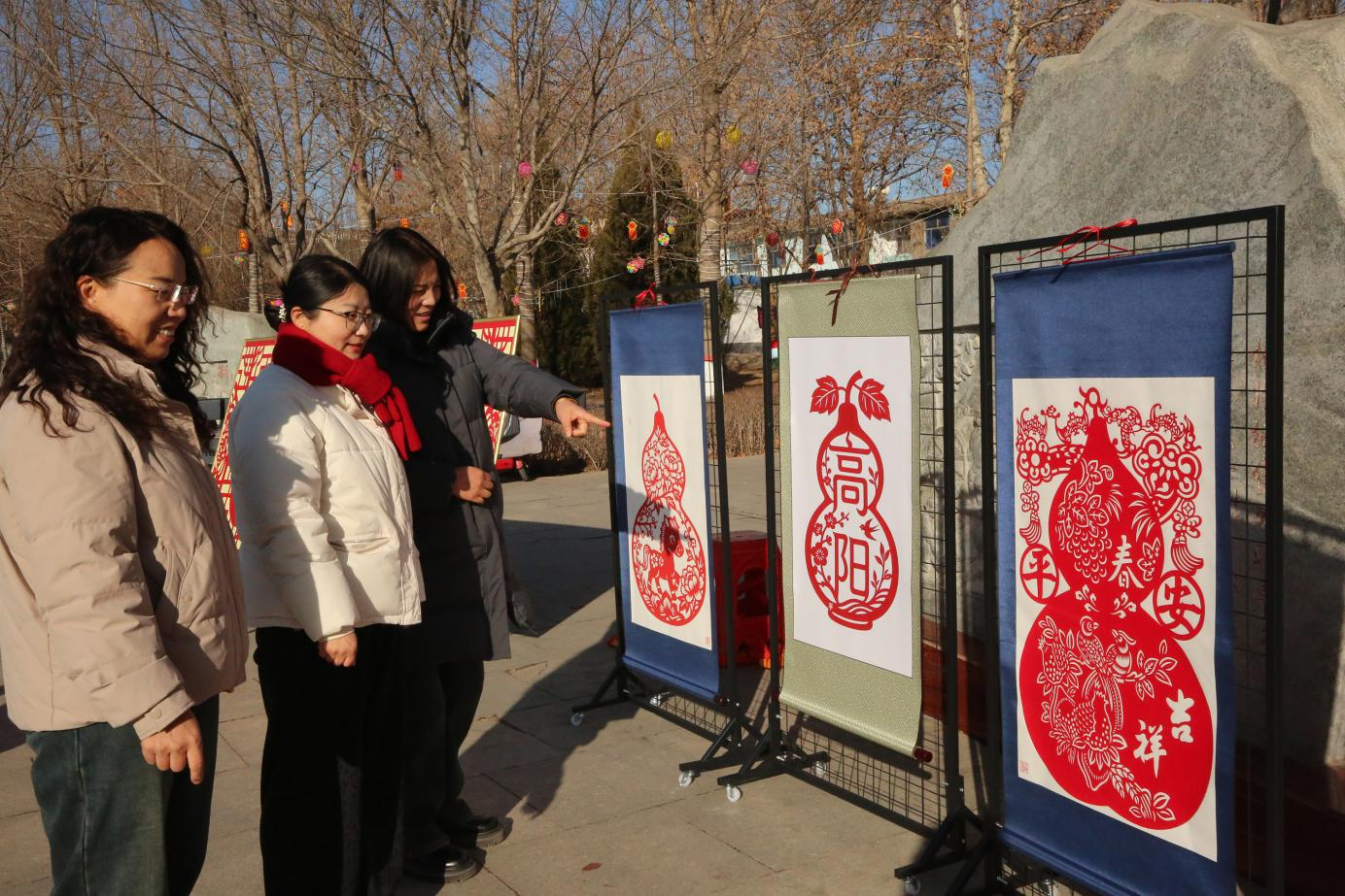 河北高陽：紅紙剪春韻 非遺賀新春_fororder_圖片 4