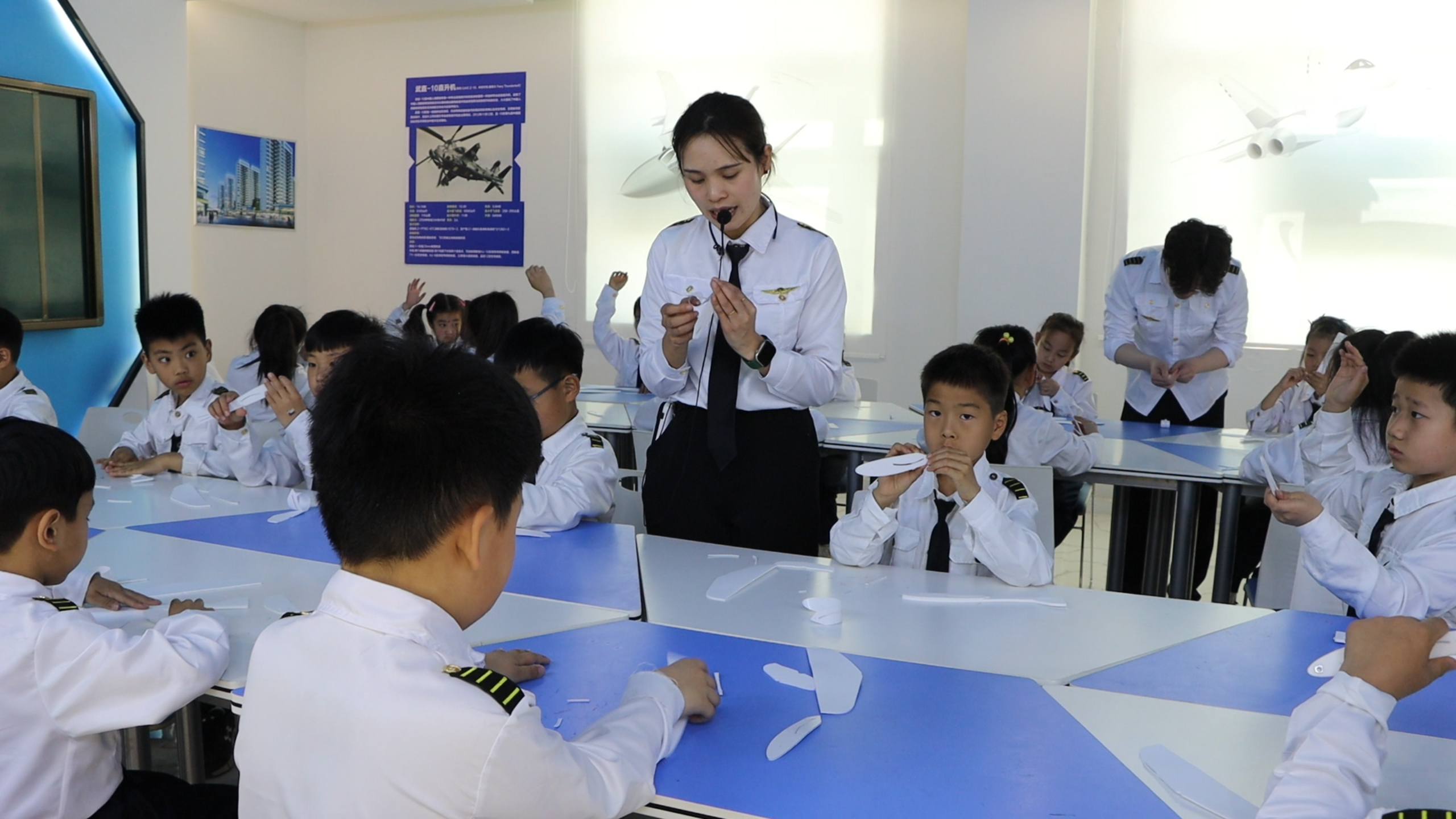 邯鄲肥鄉：“航空小鎮”翼飛通航科普教育基地受青睞_fororder_邯鄲肥鄉：“航空小鎮”翼飛通航科普教育基地受青睞2