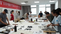 河北遷安：墨染百年崢嶸 筆書向黨紅心