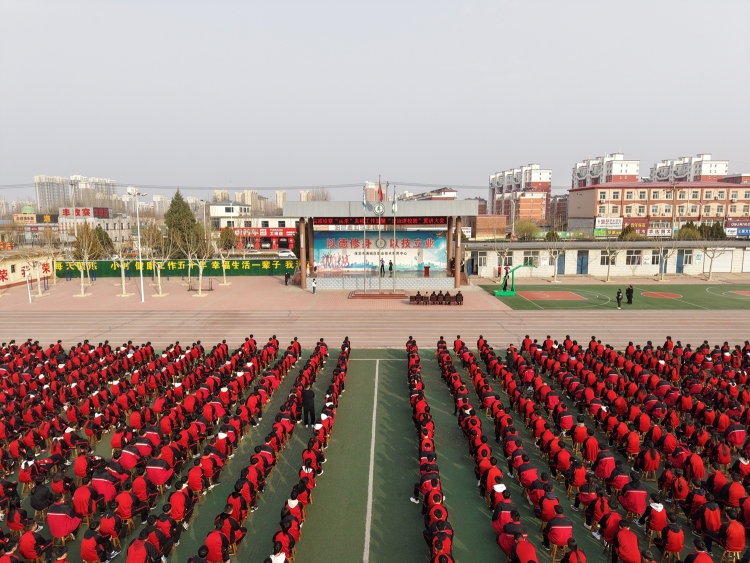 圖片默認標題_fororder_滿城職教中心法治進校園專題報告會現場 攝影 郄軍