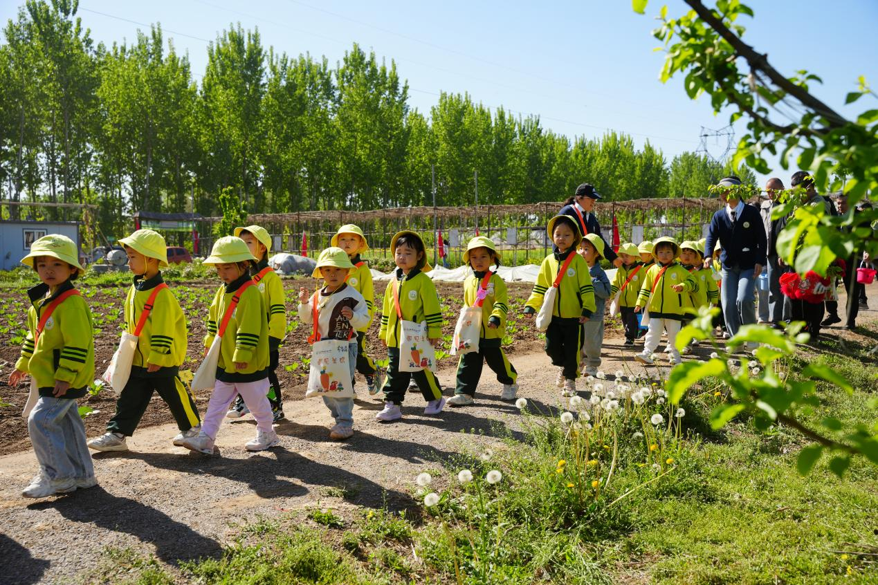 保定徐水區：區幼兒園萌娃慶開耕_fororder_圖片 1