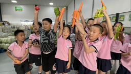 河北海興：萌娃菜場當家 體驗成長樂趣
