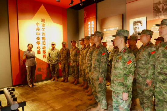 河北泊頭：軍地聯動開展國防教育 民兵徒步傳承紅色基因_fororder_河北泊頭：軍地聯動開展國防教育 民兵徒步傳承紅色基因469
