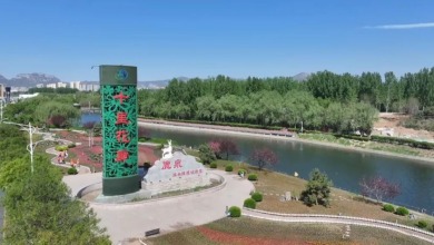 石家莊市鹿泉區：繽紛花海初現 進入盛放倒計時