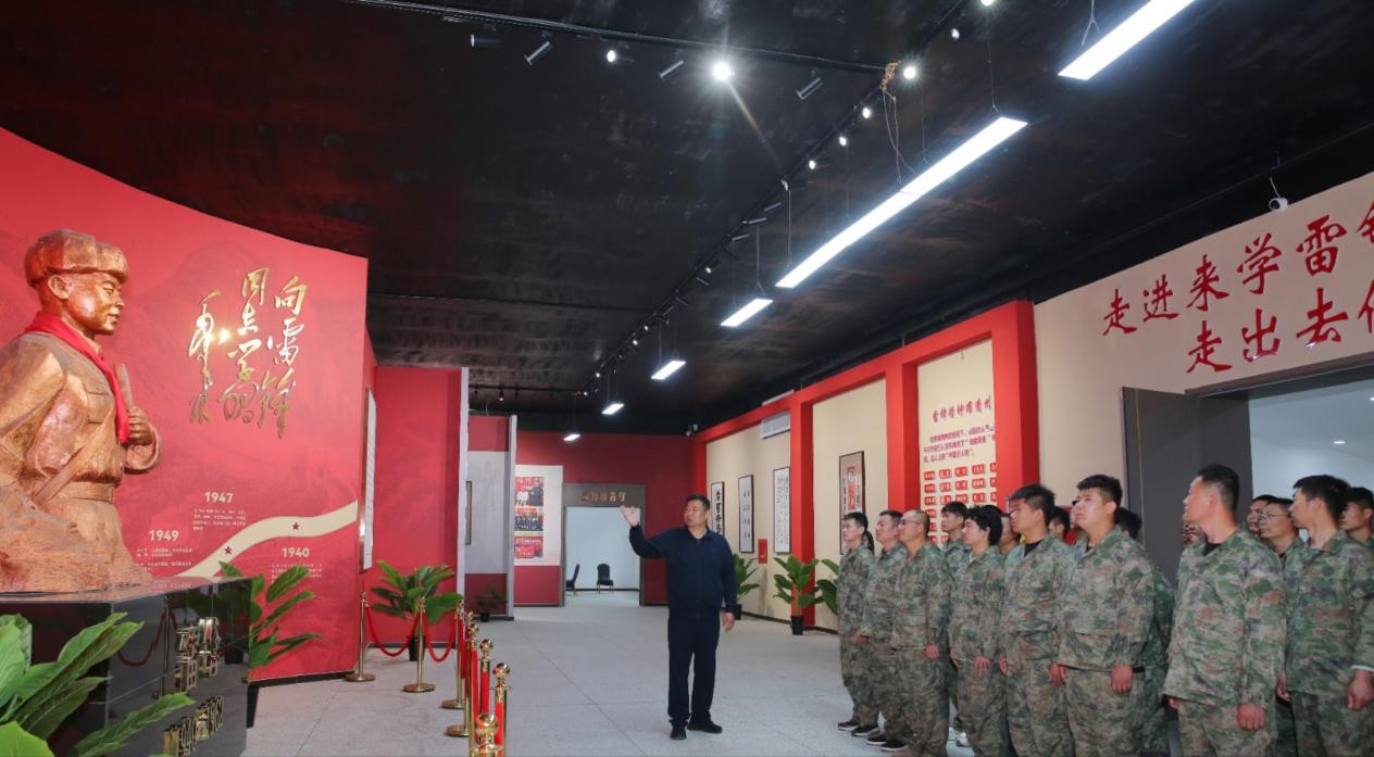 河北青縣：雷鋒文化館變身“精神熔爐” 鍛造新時代民兵隊伍_fororder_3