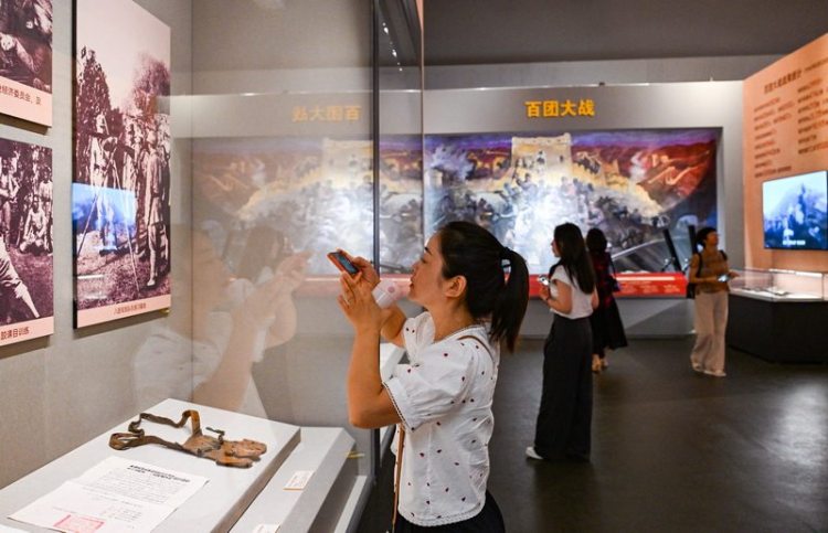 “山河永固——晉冀魯豫抗日根據地革命文物展”開展
