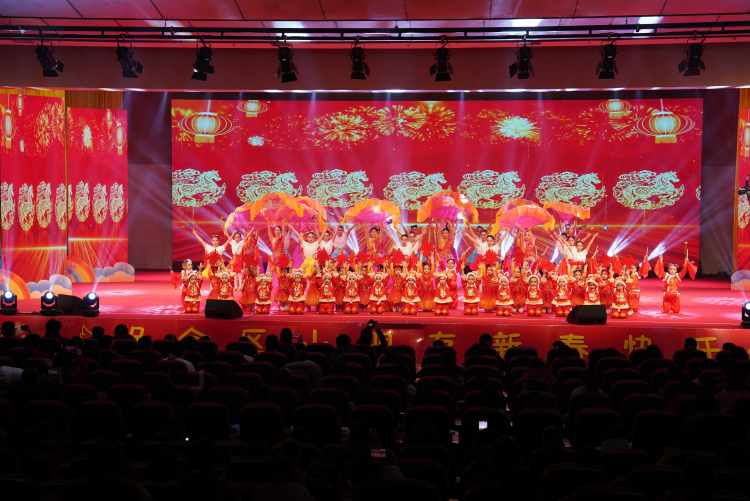 圖片默認標題_fororder_清苑區2026少兒春節聯歡晚會現場。攝影 王磊