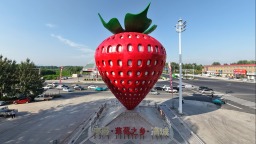 保定市滿城區：十年地標“大草莓”煥新顏
