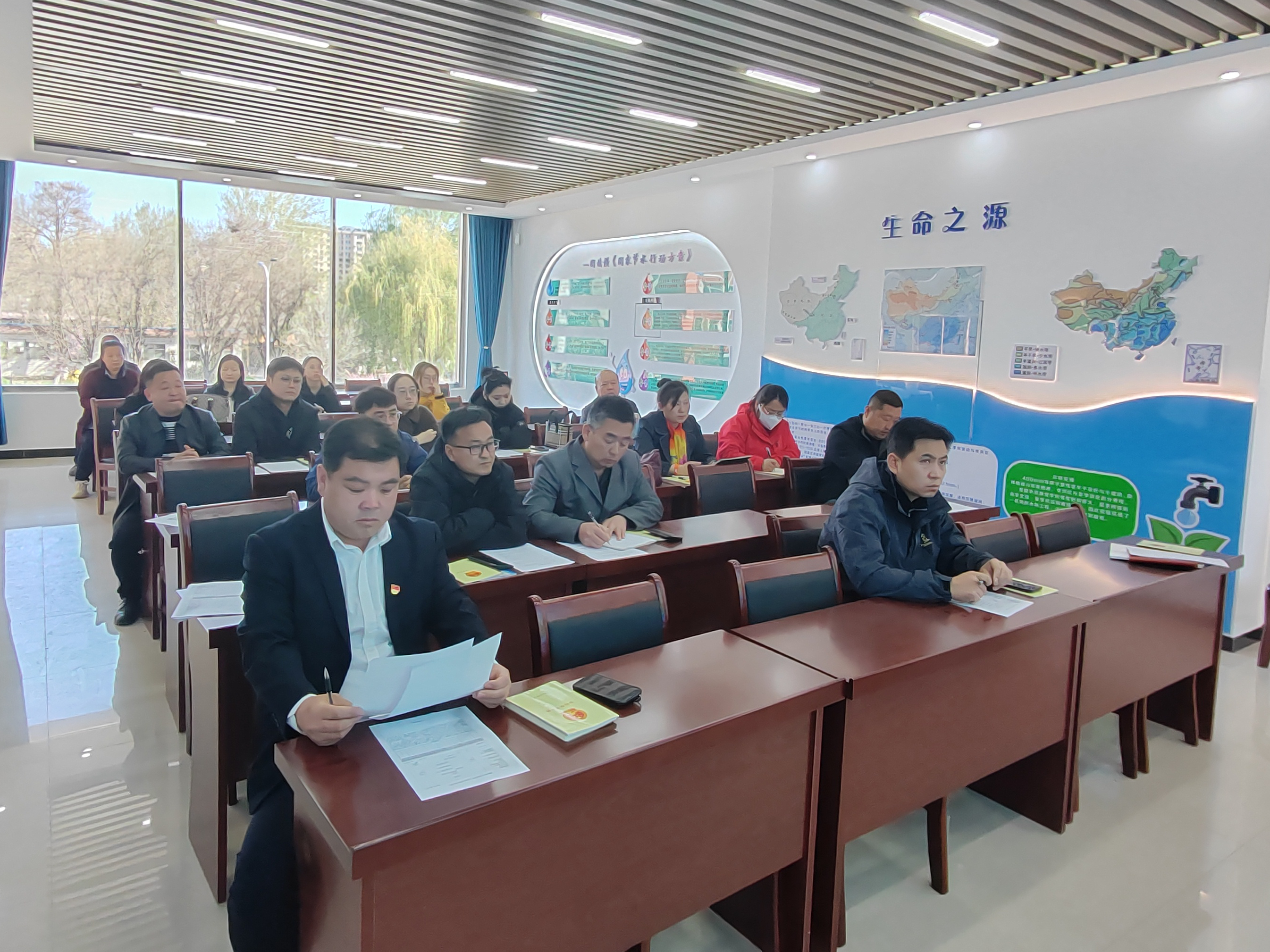 河北唐縣：政企攜手共築節水新篇章_fororder_培訓現場2