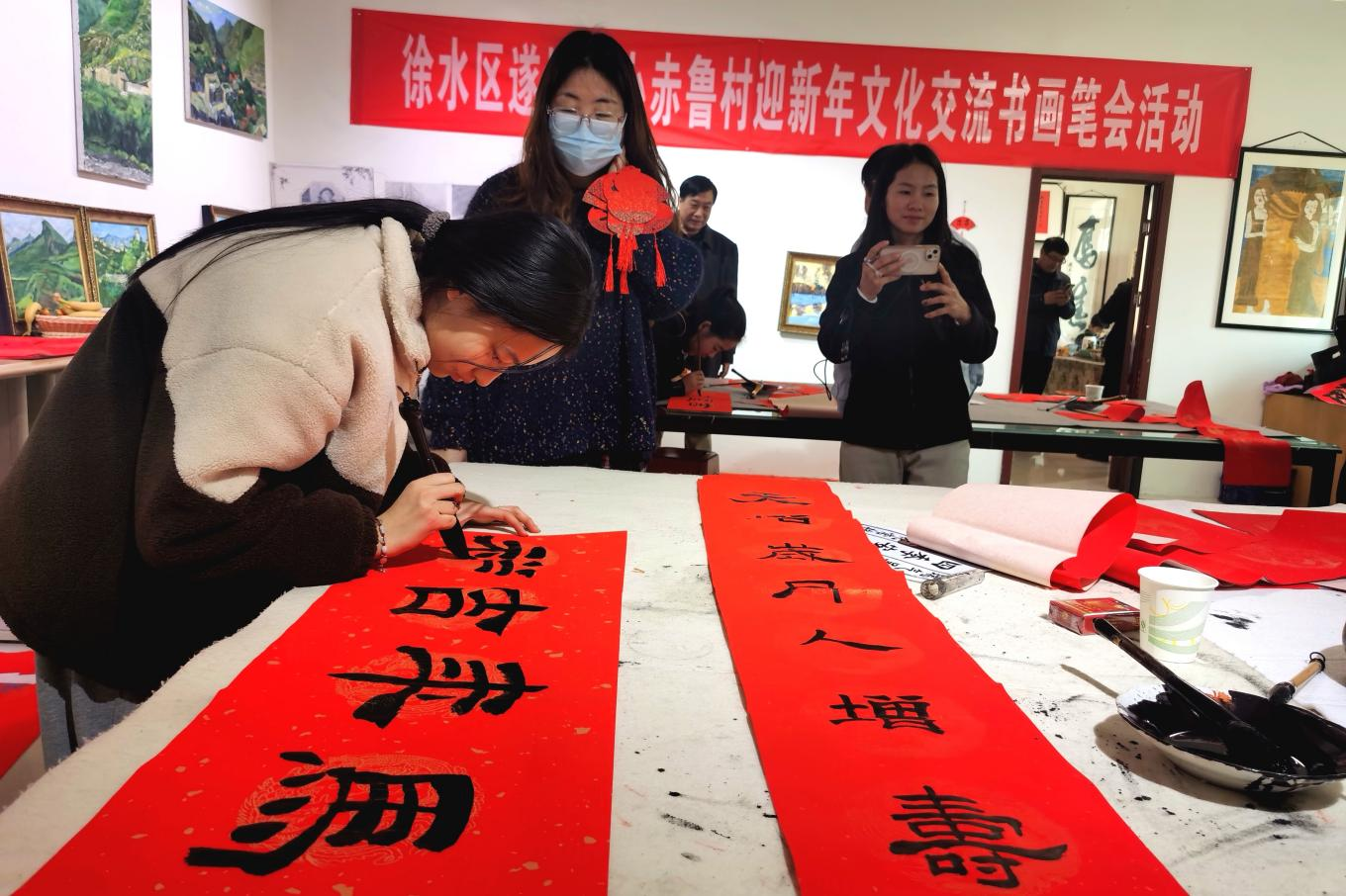 保定徐水：文明古村春意濃_fororder_圖片 2