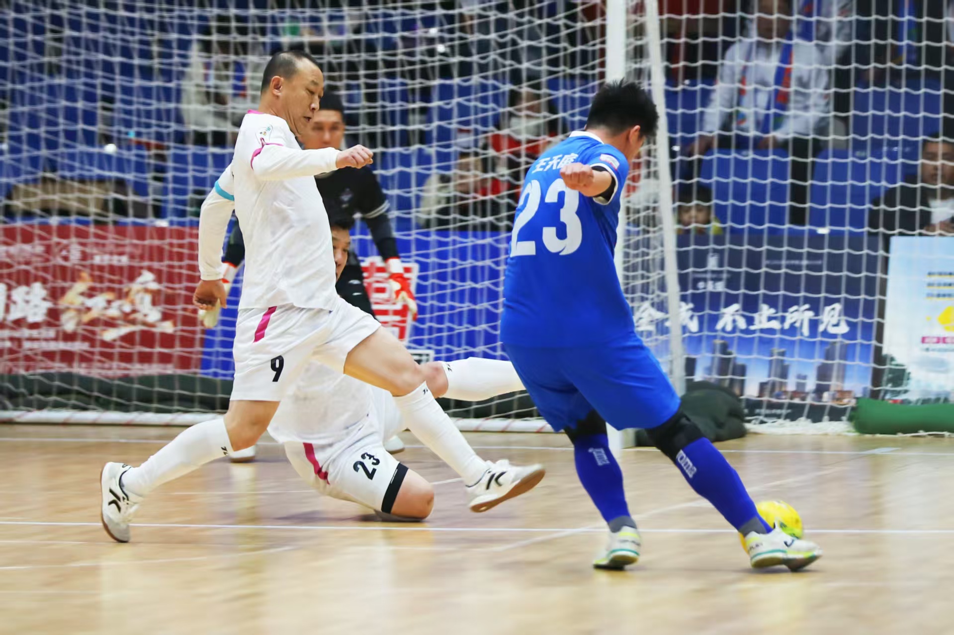 河北張家口：五人制足球超級聯賽開賽_fororder_c503fc782b6892da2933ed16dca8f46b