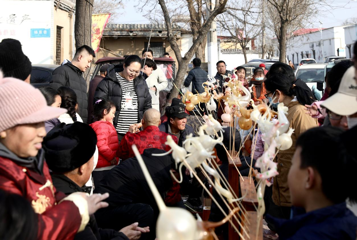 河北肅寧：糖人村裏尋年味 文旅惠民暖新春_fororder_圖片 4