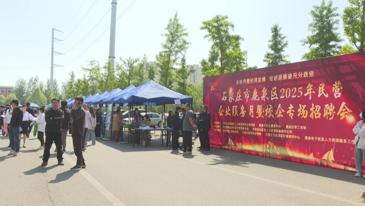 石家莊市鹿泉區2025年民營企業服務月暨校企專場招聘會舉辦_fororder_圖片4