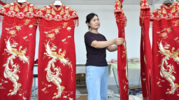 河北肅寧：指尖“繡”出萬千氣象