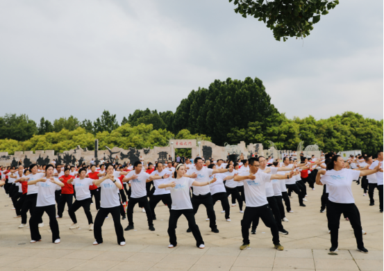 河北肅寧：千人展演八段錦 傳統健身賦能全民健身_fororder_河北肅寧：千人展演八段錦 傳統健身賦能全民健身604