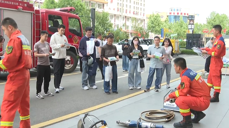 石家莊市鹿泉區：多部門聯手宣傳，排查身邊災害隱患_fororder_圖片2