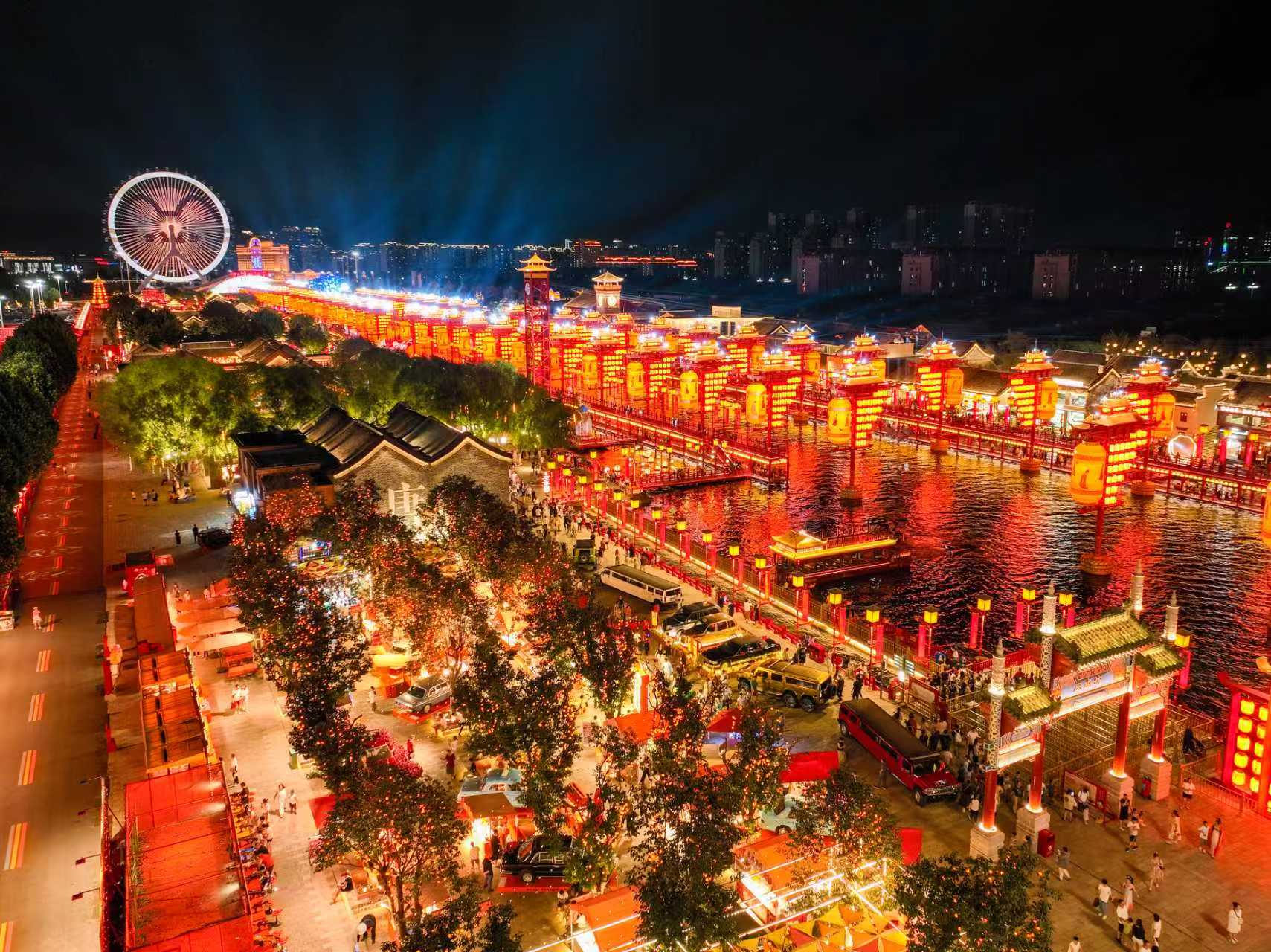 唐山市河頭老街點亮夏日夜生活_fororder_微信圖片_20250806084913_12