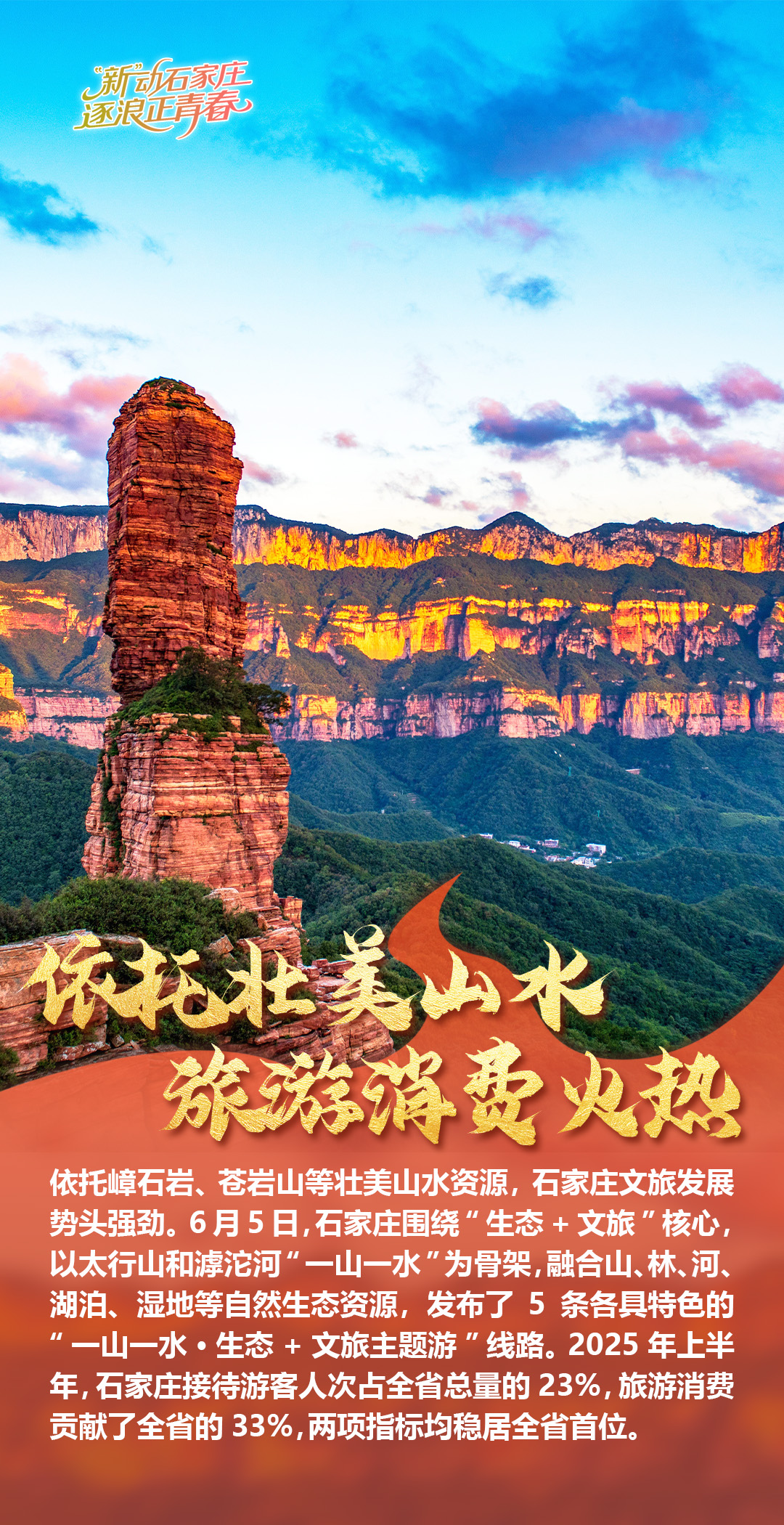 “新”動石家莊·逐浪正青春·海報｜解鎖活力石家莊N種打開方式