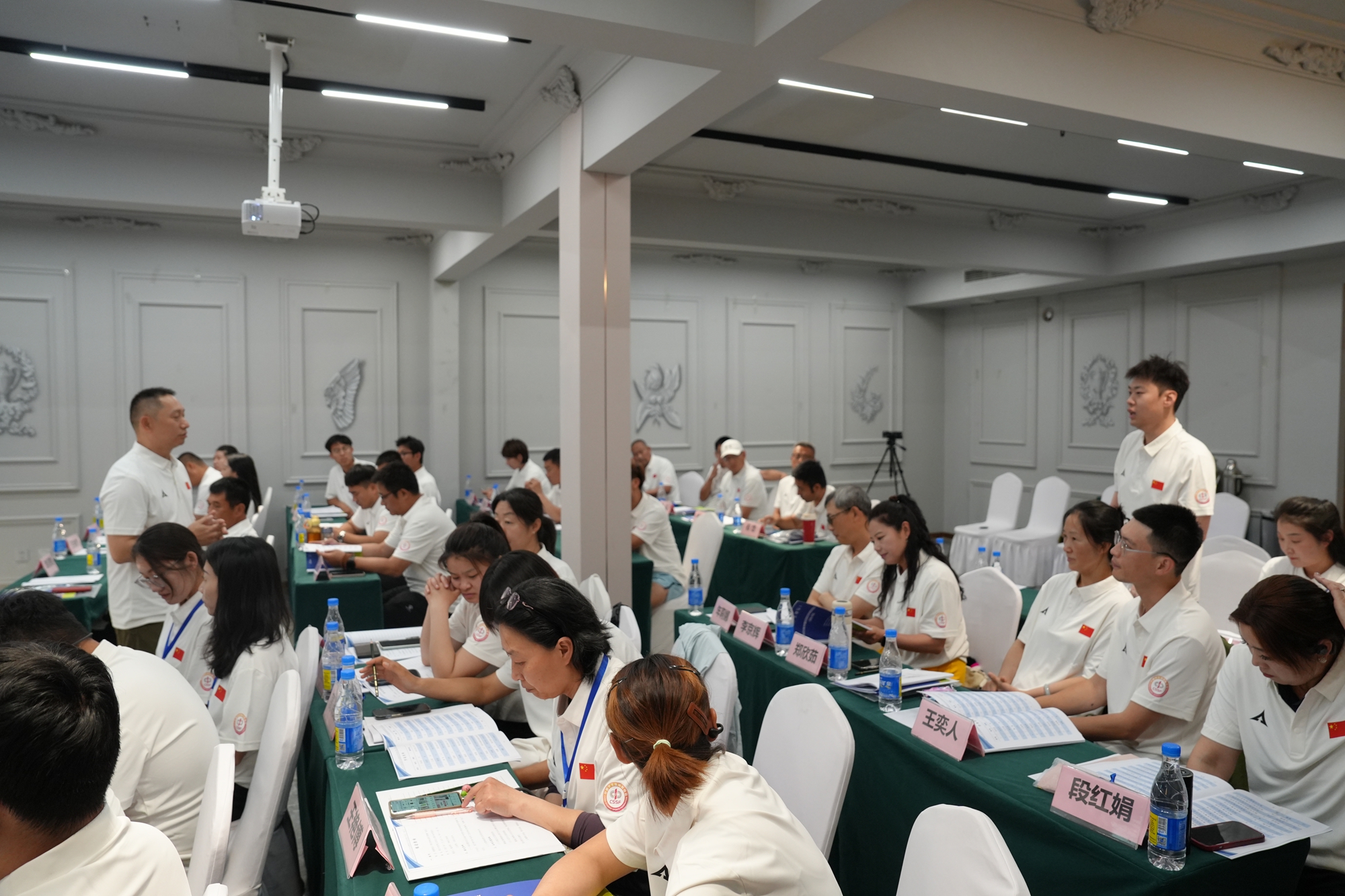 保定市競秀區：第一屆中國校園匹克球教練員裁判員培訓班開班_fororder_保定競秀區第一屆中國校園匹克球教練員裁判員培訓班現場 攝影 白亮.JPG
