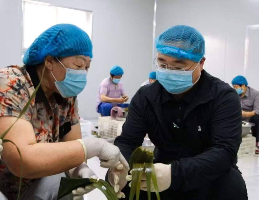 端午剛過，肥鄉區南謝堡村粽子産業“粽”享豐收_fororder_肥鄉5