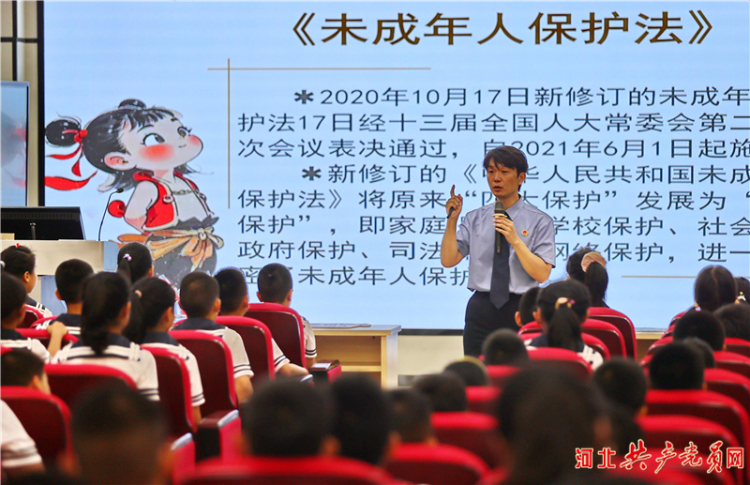 河北秦皇島:網絡普法進行時 護航青少年健康成長