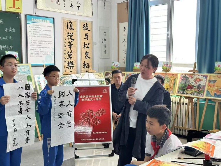 河北泊頭舉行 “翰墨書國安 童心護山河”主題活動_fororder_老師點評
