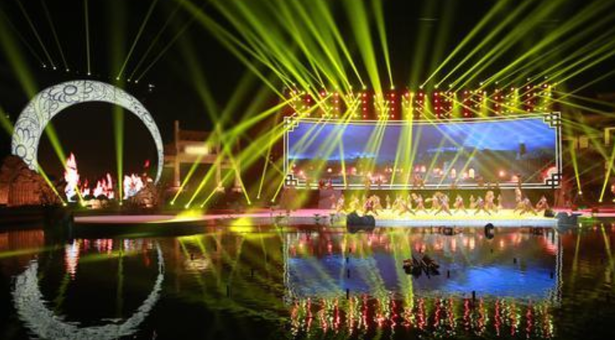 邯鄲市第五屆旅發大會開幕式演出精彩紛呈