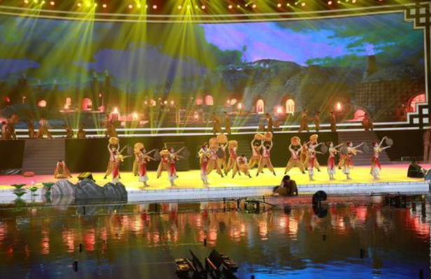 邯鄲市第五屆旅發大會開幕式演出精彩紛呈