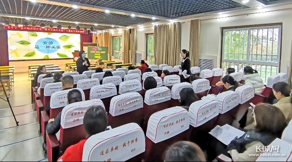 叢臺區廣安小學：輕聲細語 微笑交流