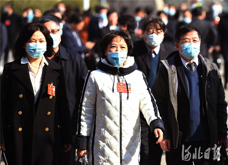 【聚焦2021河北兩會】河北省政協十二屆四次會議在石家莊開幕_fororder_04
