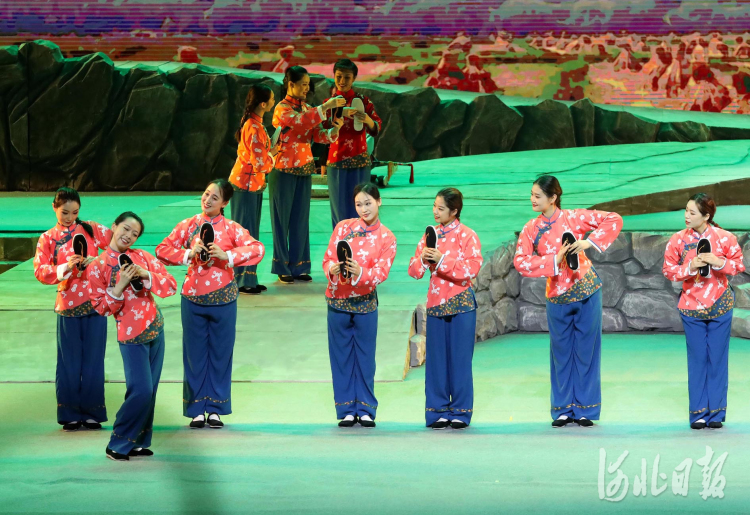 民族歌舞劇《團結就是力量》在石家莊首演