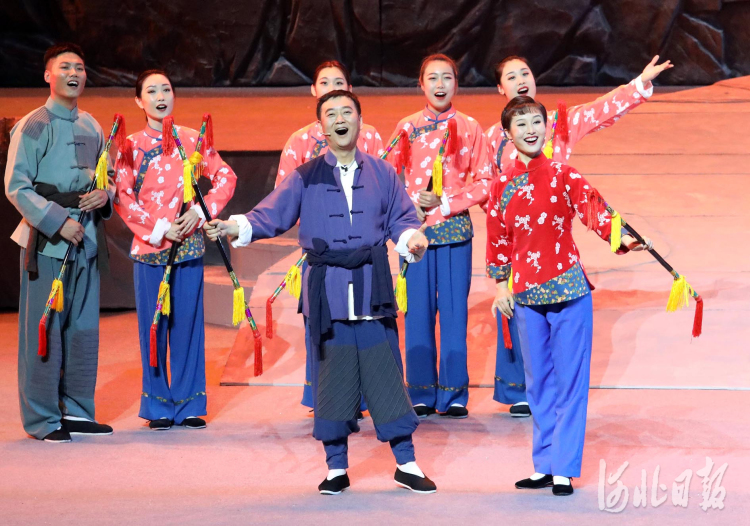 民族歌舞劇《團結就是力量》在石家莊首演