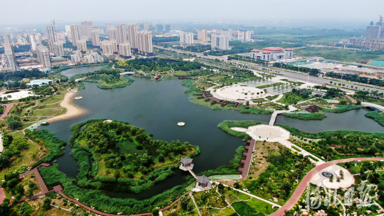 河北海興：廢棄坑塘變身生態公園