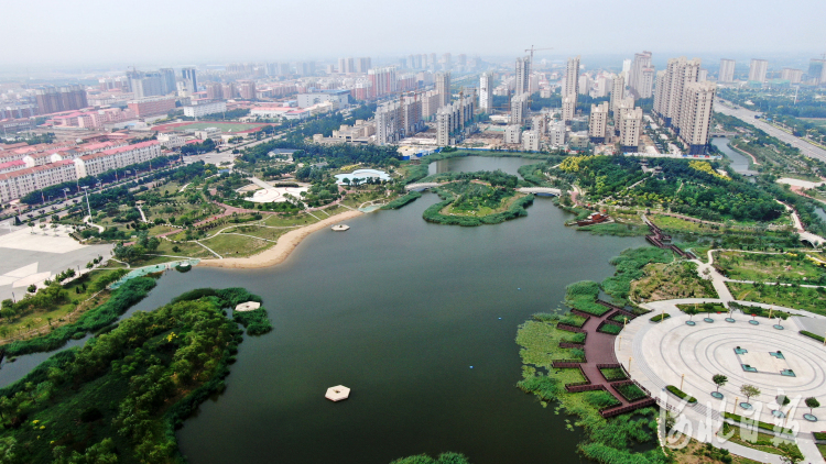 河北海興：廢棄坑塘變身生態公園