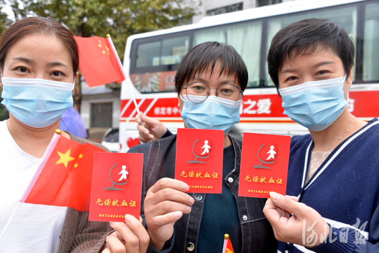 河北望都：無償獻血度假期