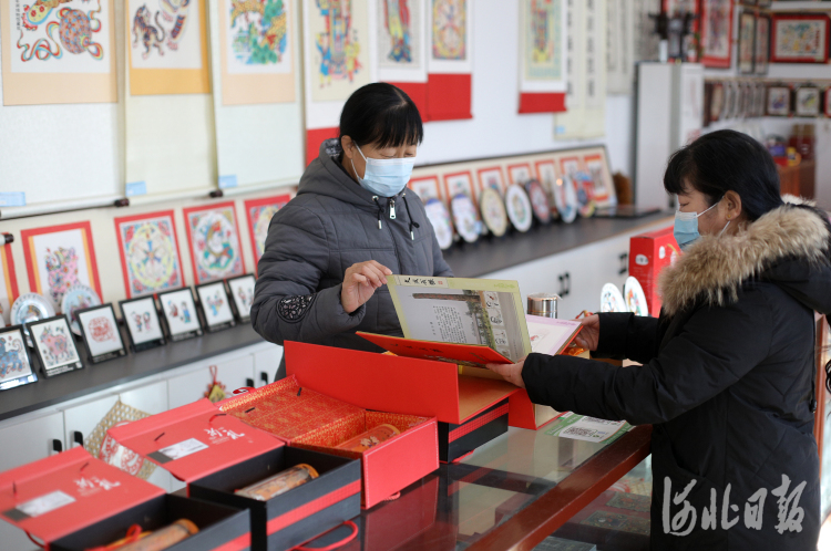 河北武強：木版年畫迎新年