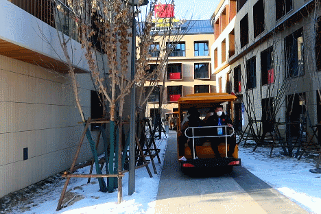 相約冰雪 一起來|張家口冬奧村迎來新“客”人~