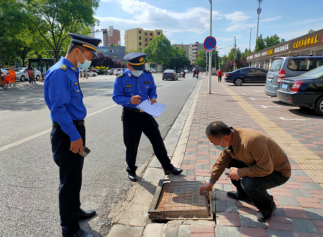 ​石家莊市裕華區修補市政道路1000余平方米