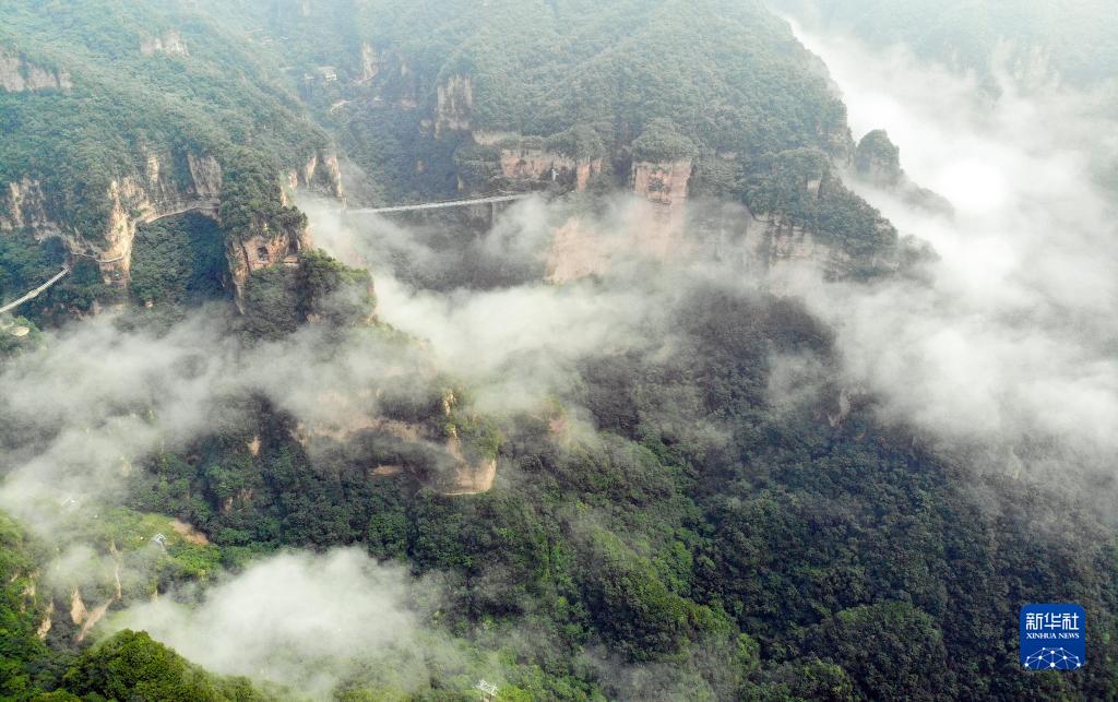 河北承德：興隆山雲海