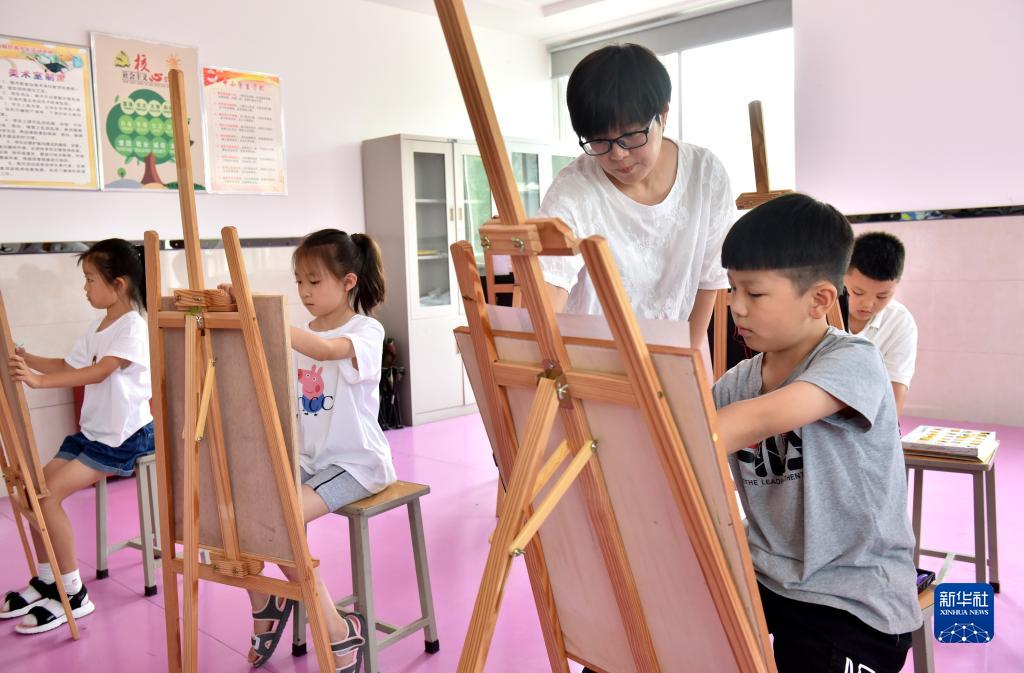 河北邢臺： 公益課堂 樂享暑假