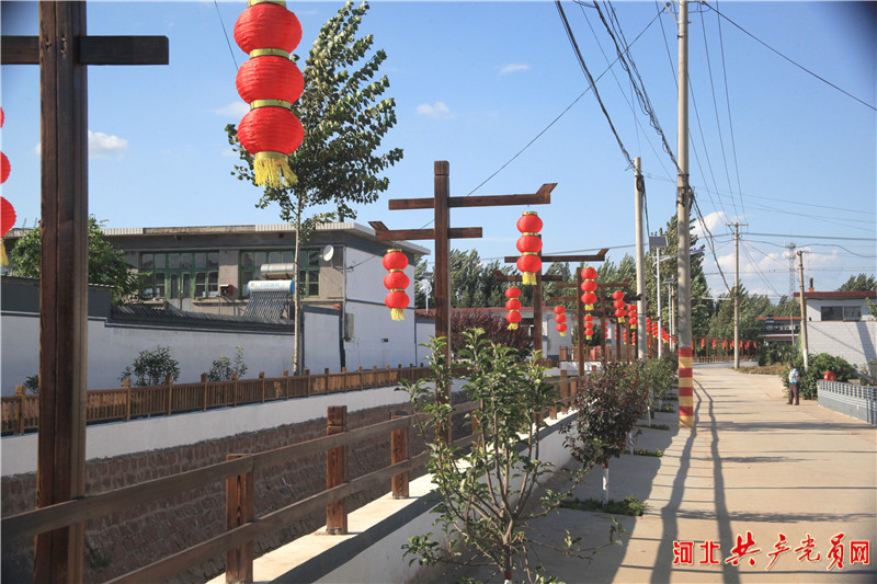 遷安市八家寨村：黨建領航幸福來 村美人和産業旺