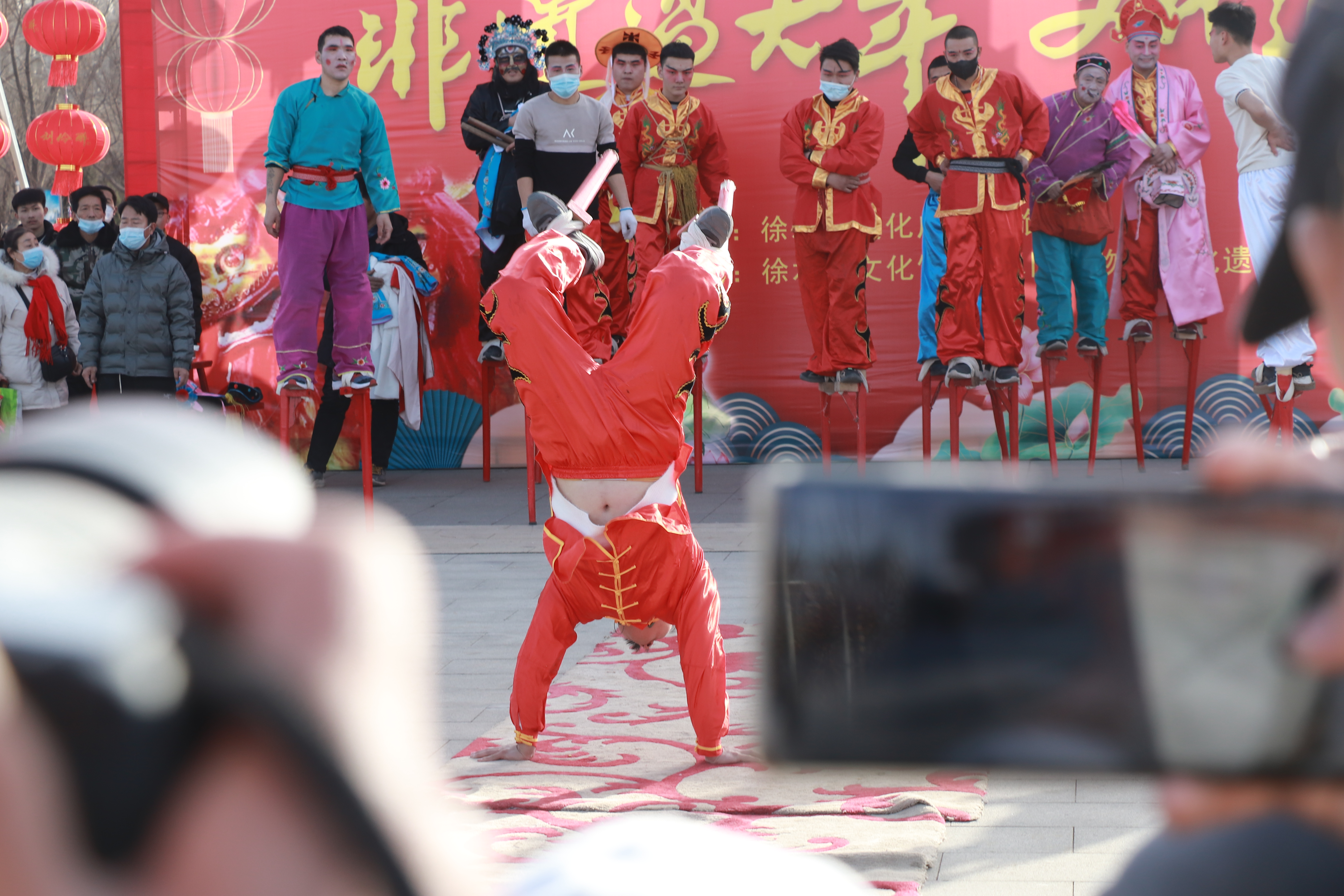 （原創）【組圖】保定市徐水區：非遺“火” 年味濃_fororder_20230119_101125
