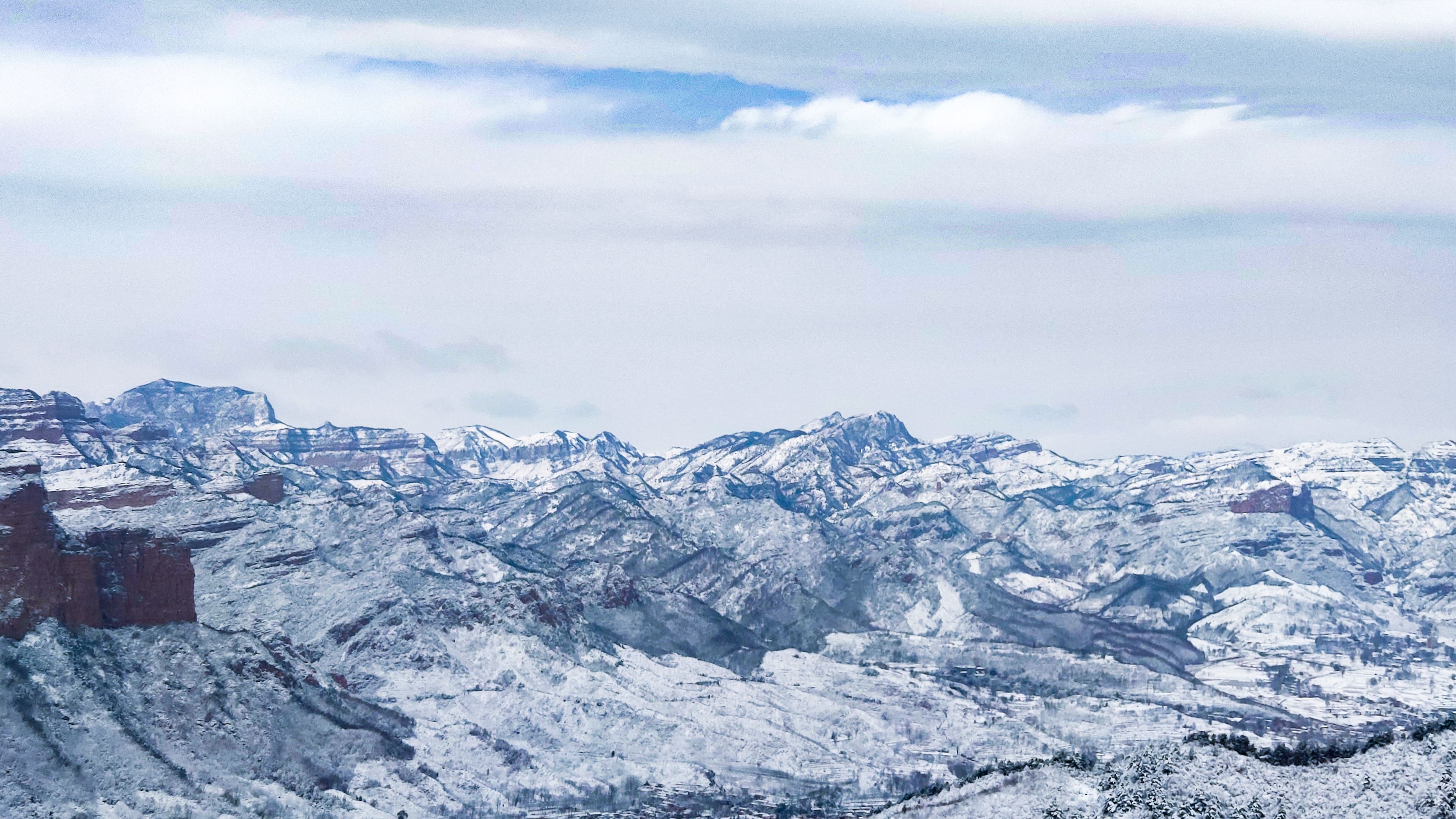 （原創）【組圖】河北武安：春雪落太行 宛若水墨畫_fororder_微信圖片_20230210083804