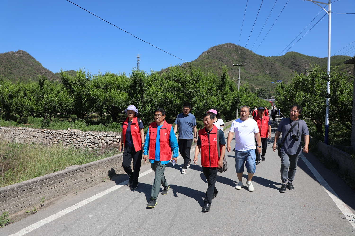 圖片默認標題_fororder_農業科技特派員一行人深入田間地頭 攝影 耿曉靜
